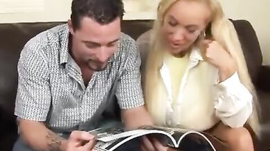 Mature Blondes Seduce Hung Lad