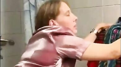 Classy Blonde Mom Enjoys Fierce Doggy Style