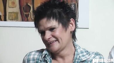 Horny Bald Dude Fucks Wife and Friend