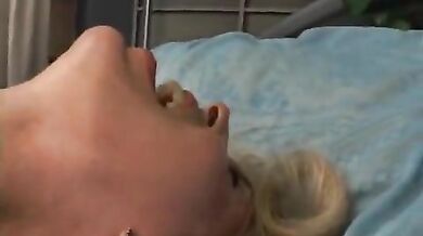 Mature Granny and 18-year-old Lesbian Play