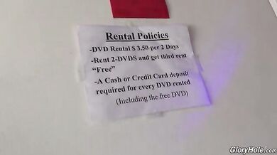 Blonde MILF Sucks Black Fuck Stick