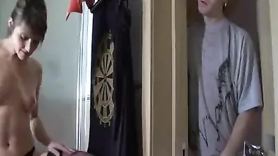 Mature Lady Rides Young Prick