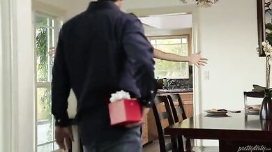 Sexy MILF Brandi Lover Rides Fat Cock