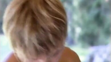 Mature Granny Gets Fucked Outdoors