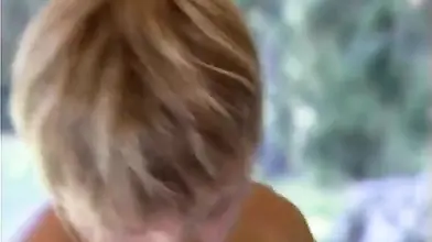 Mature Granny Gets Fucked Outdoors