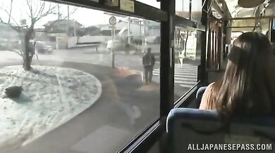 Naughty Cougar on the Bus