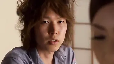 Japanese MILF Hubby Fingering