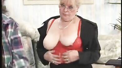 Mature Elvira Enjoys Thick Cock