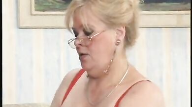 Mature Elvira Enjoys Thick Cock