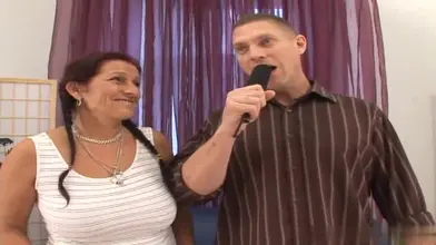 Mature Kristyn Rides Him Hard