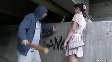 Mature Brunette MILF Enjoys Public Hardcore