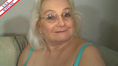 Mature Blonde Granny's Intimate Pleasure