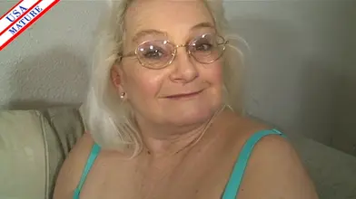 Mature Blonde Granny's Intimate Pleasure