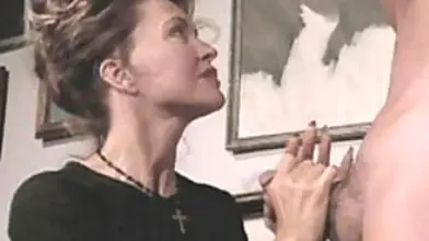 Elegant Milf Roughly Fucked at Work