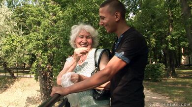 Granny and Stud Get It On