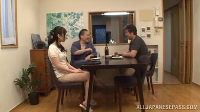 Asian Milf Swallows Hairy Schlong