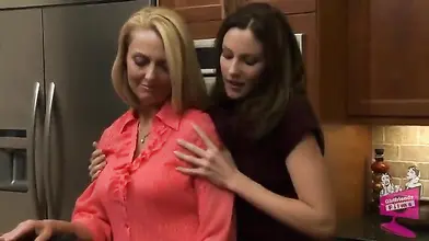 Cougar MILF and Younger Lesbian Get Busy