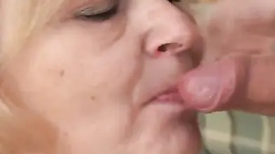 Mature Blonde Plumper Gets Drilled