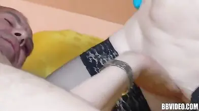 Mature Blondes Play with Boy Toy