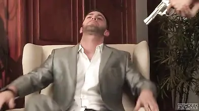 Milf Cougar Swallows and Shares