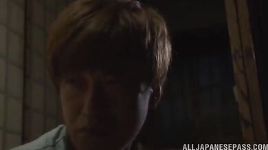 Japanese MILF Enjoys Big Cock