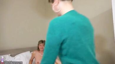 18-year-old Teen Enjoys Intimate Moment with MILF