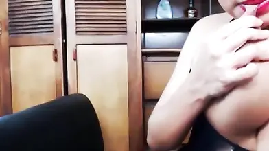 MILF Teases with Her Juicy Tits