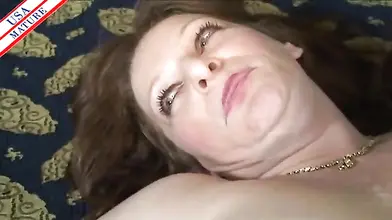 Mature Woman Swallows Fat Fuck Stick POV