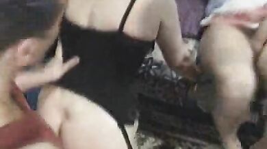 Mature Women's Orgy with Young Men