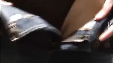 Mature Prostitute Drinks Her Own Piss