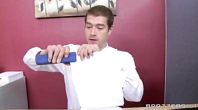 Busty Secretary Enjoys Office Pleasure