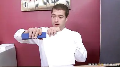 Busty Secretary Enjoys Office Pleasure