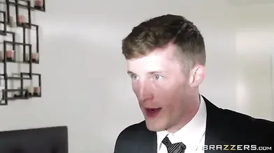 Blonde Cougar Rides Her Son-in-Law