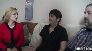 Mature Sluts Share a Fat Guy