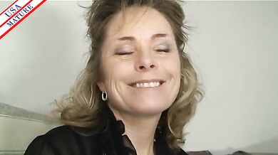 Mature Blonde Milfs Charm with Oral Skills