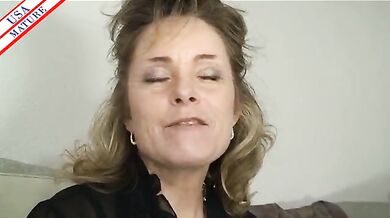 Mature Blonde Milfs Charm with Oral Skills