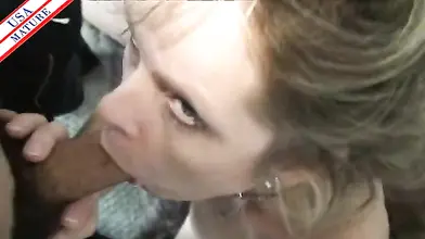 Mature Blonde Milfs Charm with Oral Skills