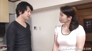 Plump Japanese Milf Enjoys Hard Drilling