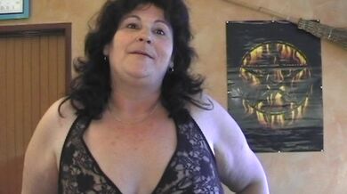 Mature BBW Seduces Young Stud