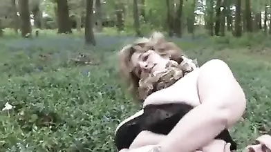 Mature BBW's Wild Forest Ride