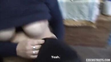 Mature Saleswoman Flashes Tits, Fucks for Cash