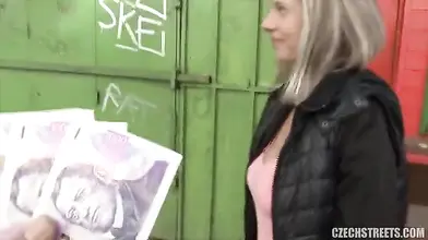 Mature Saleswoman Flashes Tits, Fucks for Cash