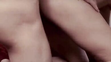 Eager Blonde MILF Swallows Young Cock