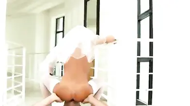 Sexy Bride and Groom's Hardcore Pre-Wedding Action