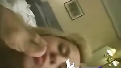 Blonde Milf Cheats on Sleeping Hubby