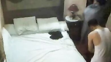 Arabian Milf Enjoys Intimate Bedtime with Husband