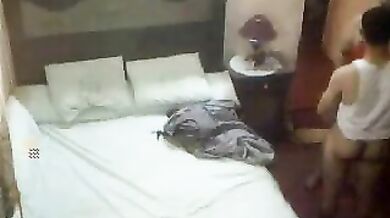 Arabian Milf Enjoys Intimate Bedtime with Husband