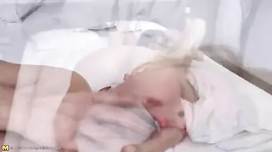 Mature Granny Seduces Younger Lover