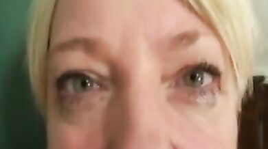 Curvy Blonde MILF Enjoys Bedroom Fun