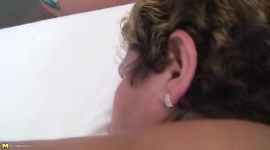 Hairy Mature Granny Solo